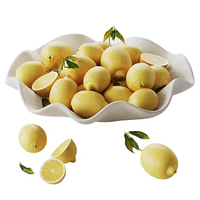 Fresh lemons