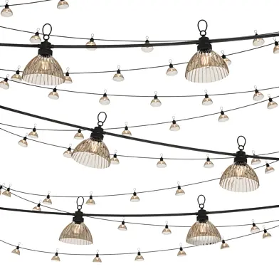 Editable Garland Outdoor String Lights 17
