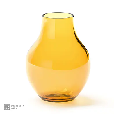Caramel vase, 26 cm