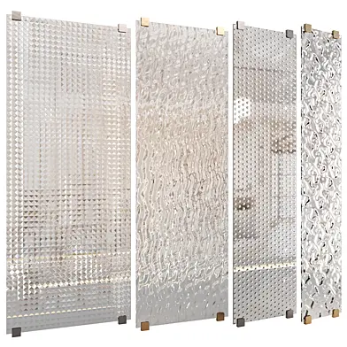 Glass partitions set 22 (4 reliefs)