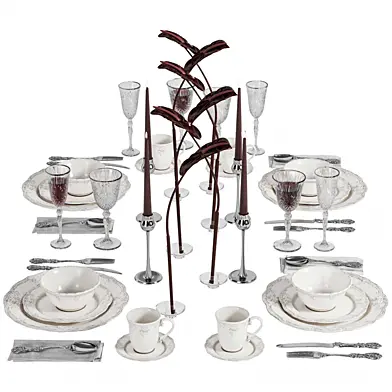 Table setting-vintage-H103