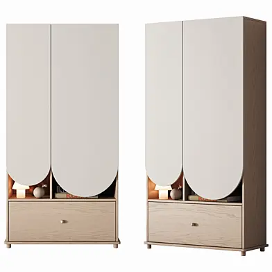 656 furniture for children 09 round doors cloud