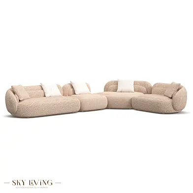 SkyLiving / Corner Sofa Frozen FR06-1