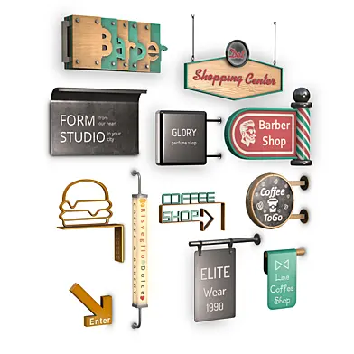 Exterior Signboard VOL 01