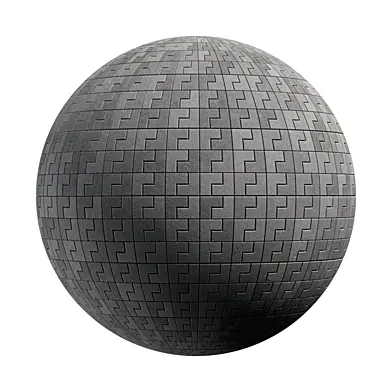 Seamless material Paving slab 36 Boomerang
