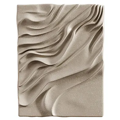 Dune Reverie Sculptural Wall Panel