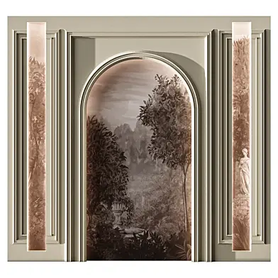 Arched 3d Wall G-03