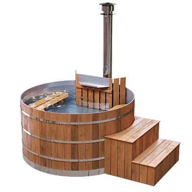 Wood Fired Hot Tub