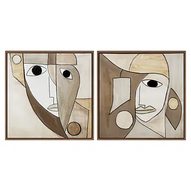 Cuadro Cefas - Modern Painting Set of 2