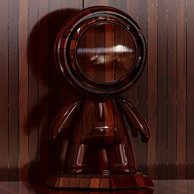 Natural Wood 406 PBR Material – Semi Gloss