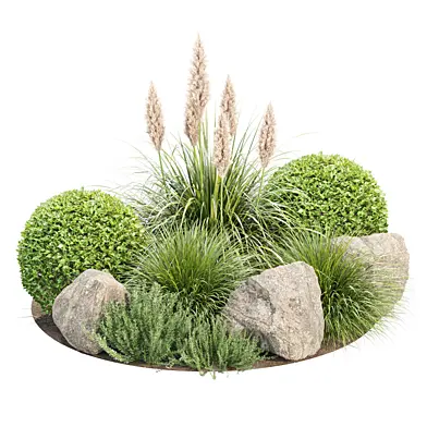Garden Plants for Exterior 556 3D Models