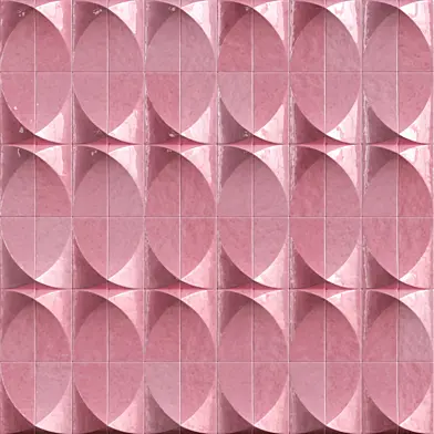 Rectangular relief ceramic tile
