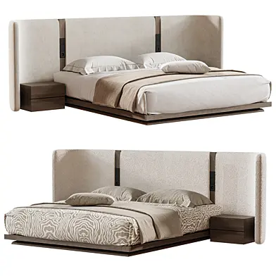 Minimalistic style bed 10