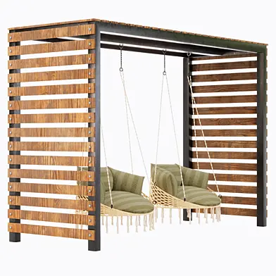 Modern Swing Pergola