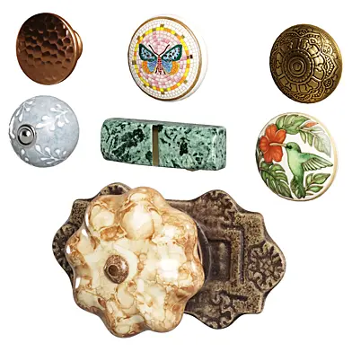 Spruce and Pop Door Knobs