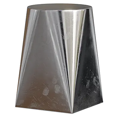 STAINLESS STEEL SIDE TABLE
