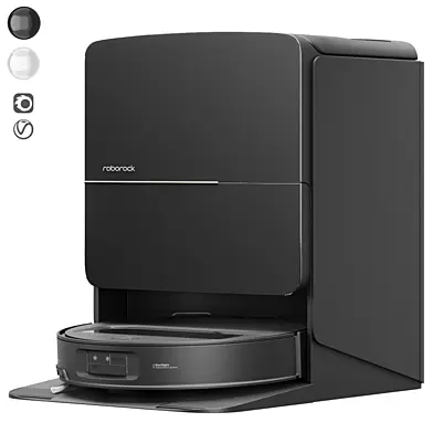 Robot vacuum cleaner/Roborock Saros Z70 Black Global.