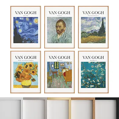 Wall Art Prints Set 02 - Van Gogh
