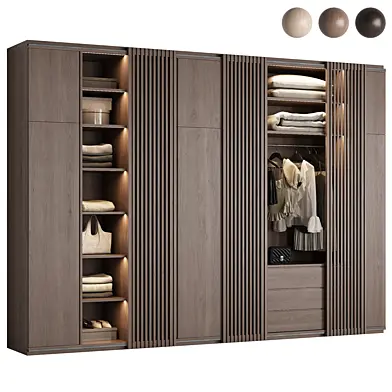 Wardrobe with sliding doors 025 KM