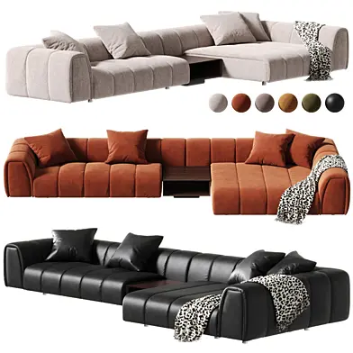 Minotti Ruffle Sofa 05