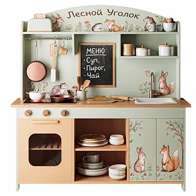 Decor, toys, and accessories for the children's room #7 Kitchen