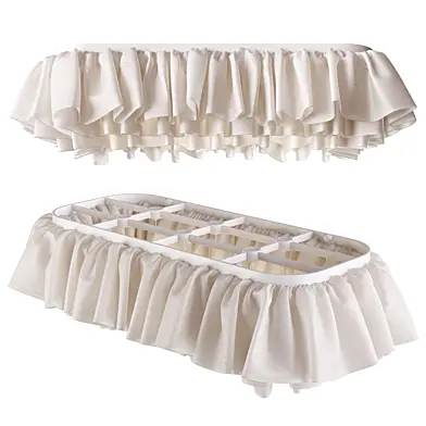 Custom-made fabric ceiling lampshade 2