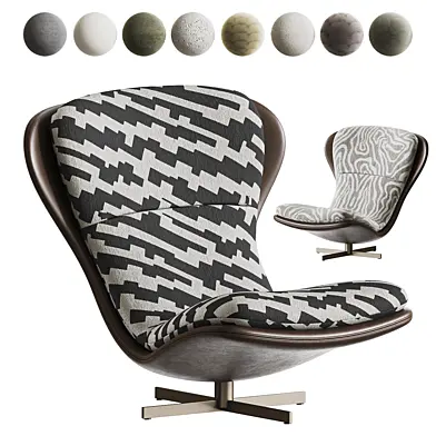 Elas Armchair By Minotti