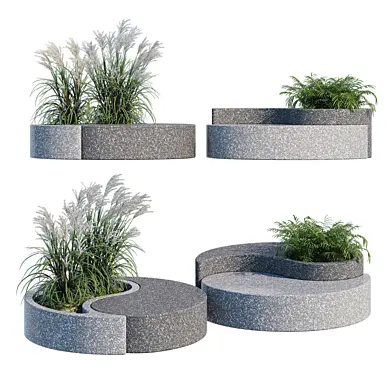Yin-Yang bench