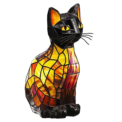 Cat-shaped lamp