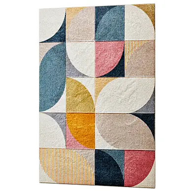Bairdstown area rug Machine Woven Rectangle Multi coloured