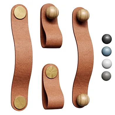 TenchTwo artificial leather furniture handles, Aliexpress