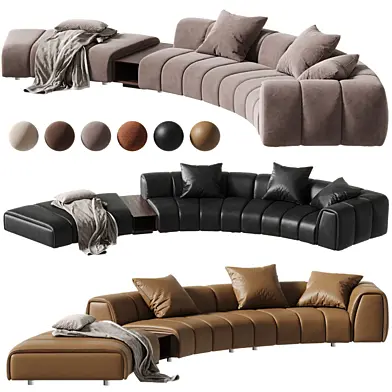 Minotti Ruffle Sofa 06