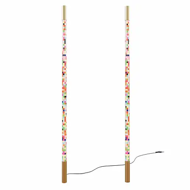 Seletti - Linea Pixled Floor/Wall Lamp