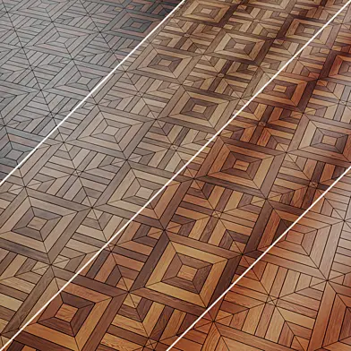 Woven Geometric Parquet PBR Collection Material VOL 4