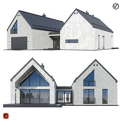 Modern house V175