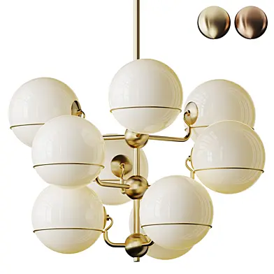 Carey Large Glass Ball Pendant Light
