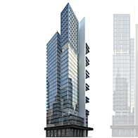 High-rise office building No.8 - Building - 3D model