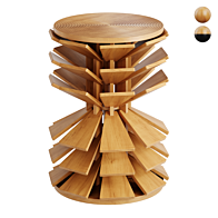 Iron tripod side table - Table - 3D model