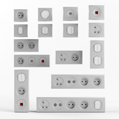 Sockets, switches, blocks