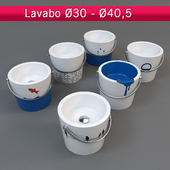 A set of children's washbasins LAVABO