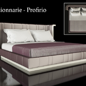 Gorgeous bed mvsn 0063, the factory Visionnaire