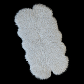 Sheepskin white Bianco 4x