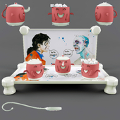 Decorative set: of dishes