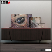 Cupboard for living room 'Picture' by Cairoli & Donzelli for Lema + Decor