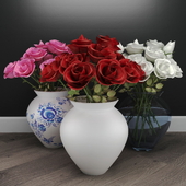 Bouquets of roses