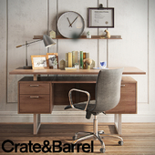 crate &amp; barrel decorative set