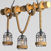 Chandelier Loft Rope Chandelier