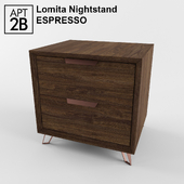 Lomita Nightstand Espresso
