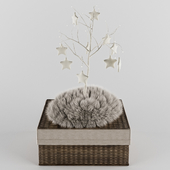 RH - Wool Felt Star Ornament