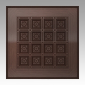 Wooden coffered ceiling 001